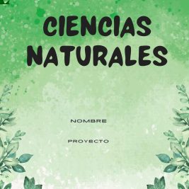 portadas de ciencias naturales para imprimir