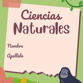 portadas de ciencias naturales para niños