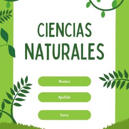 Portadas para ciencias naturales